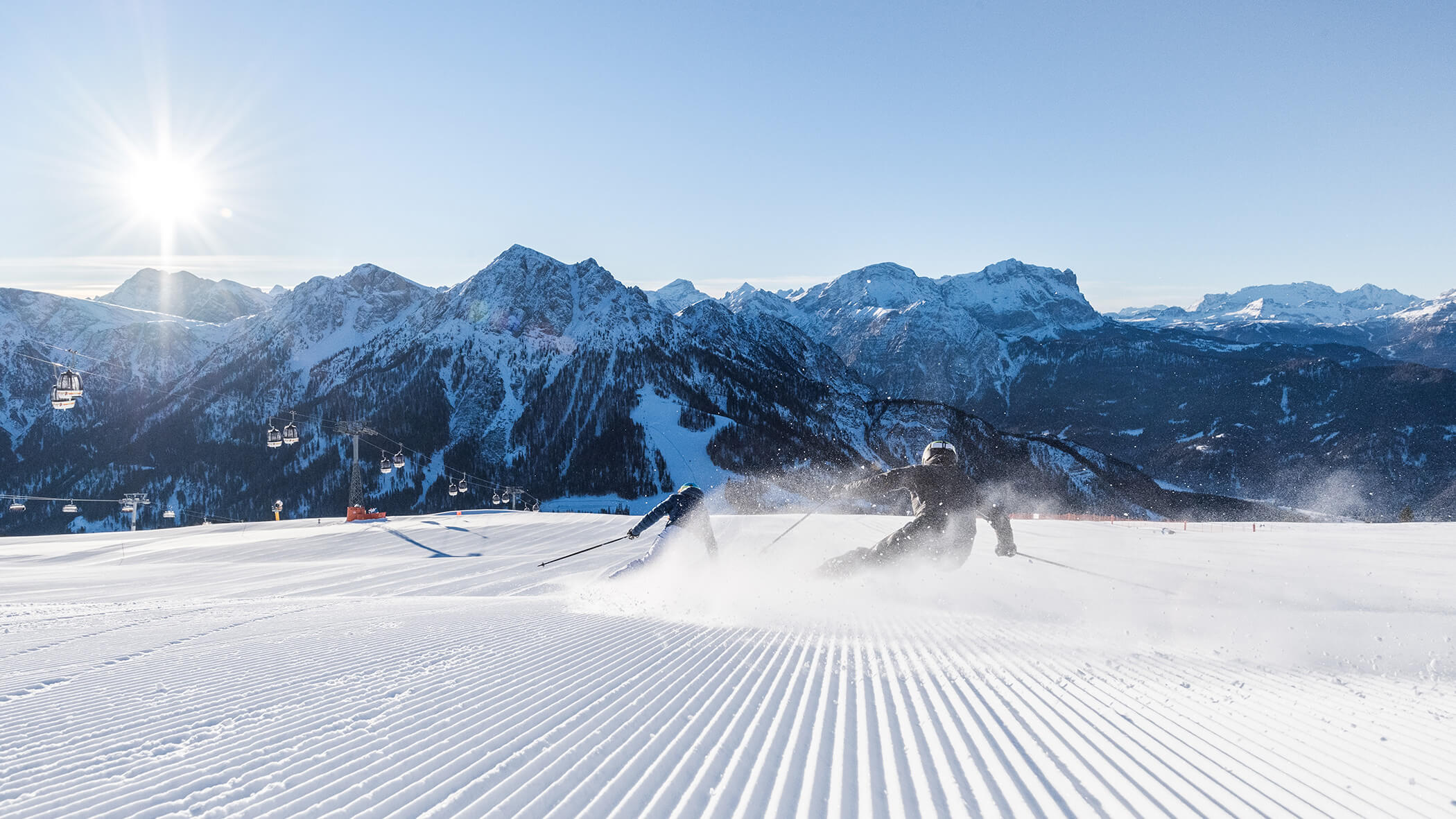 Skifahren am Kronplatz Skifahren am Kronplatz