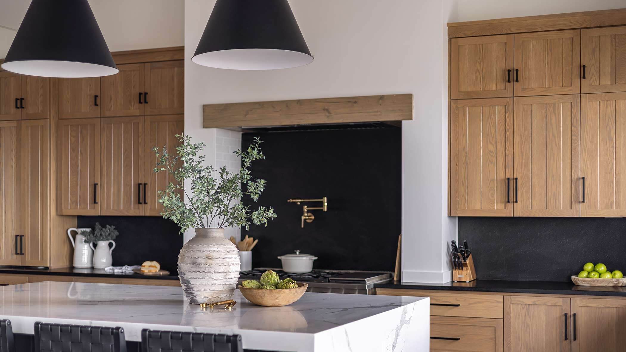 Küche in Gröden - stilvolle Einrichtung