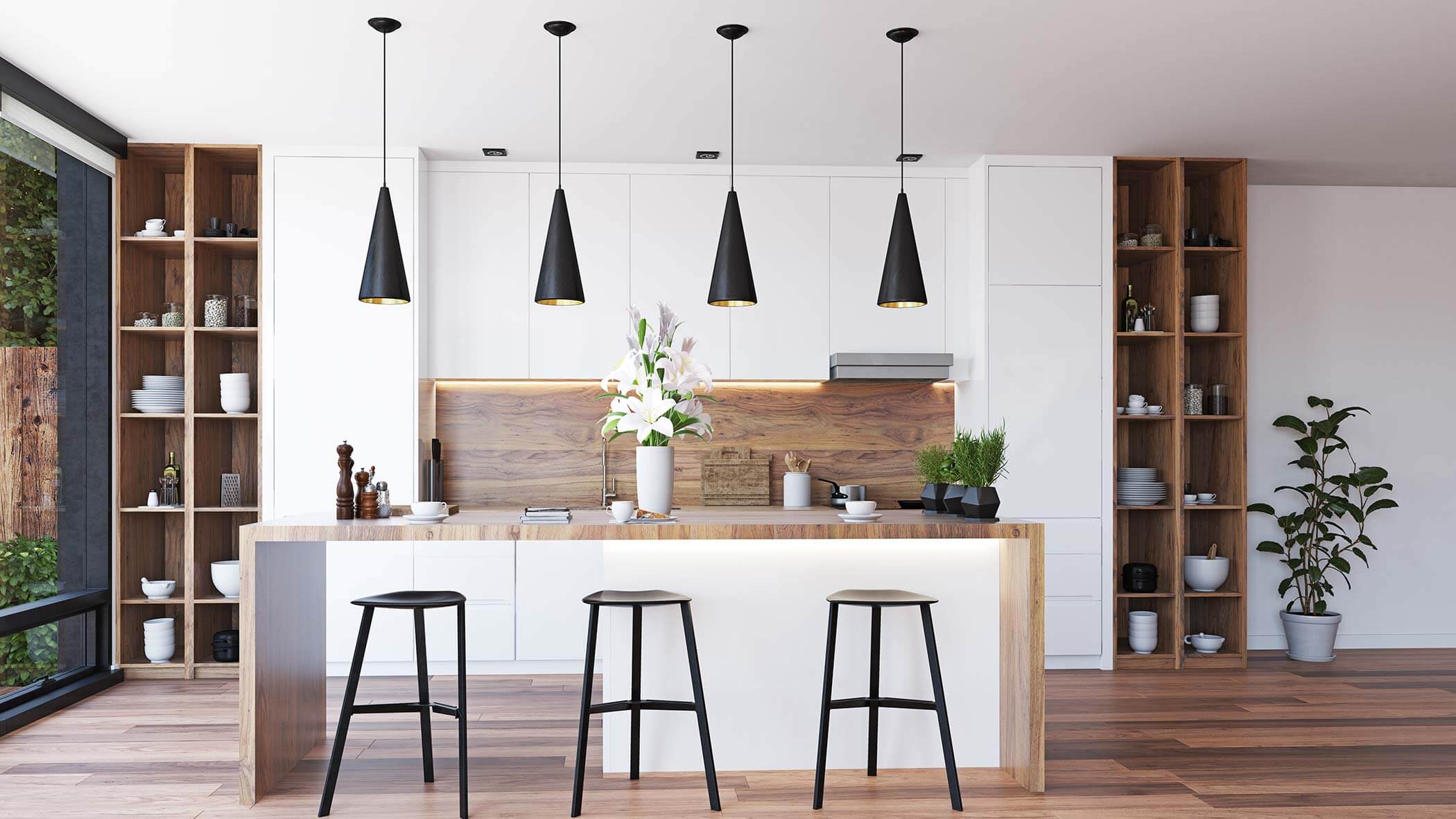 Küche - hochwertige Ferienwohnung in Kastelruth Küche - hochwertige Ferienwohnung in Kastelruth