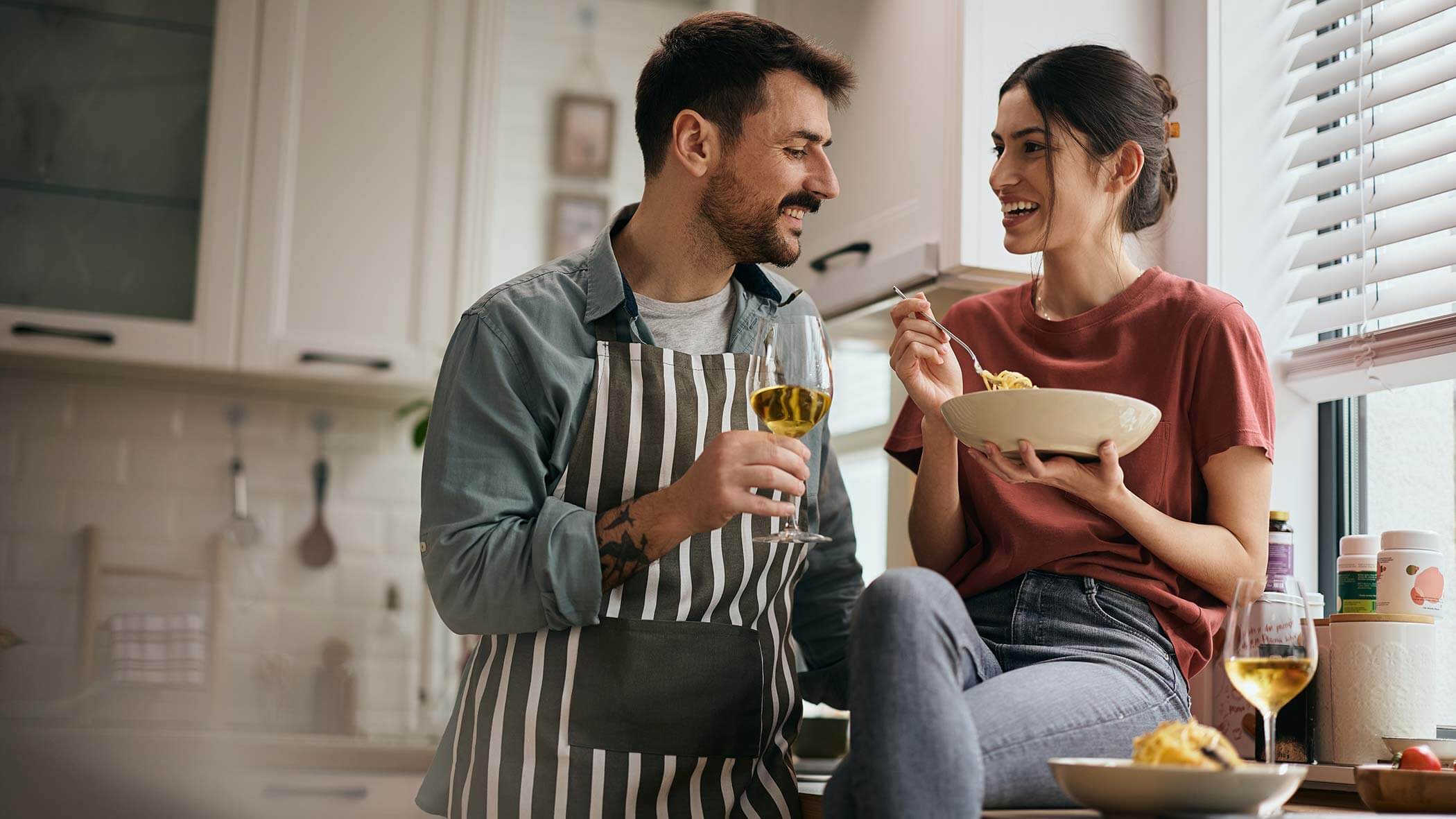 Essen in der Ferienwohnung - Südtiroler Weinstraße Essen in der Ferienwohnung - Südtiroler Weinstraße